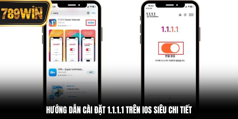 Hướng Dẫn Cài Đặt 1.1.1.1 - Truy Cập Mượt Mà, An Toàn 3 Hướng dẫn cài đặt 1.1.1.1 trên iOS siêu chi tiết